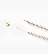 #material_18K Solid Gold+aurora pearl