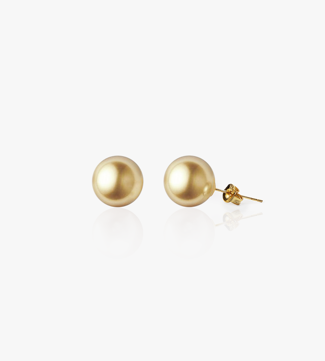 Gingiberi Gold South Sea Cultured Pearl Earrings