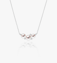 #Metal Color_white gold&&#Material_Akoya Pearl+LD+14K Gold&&#Guild Gem Lab Certificate_Without