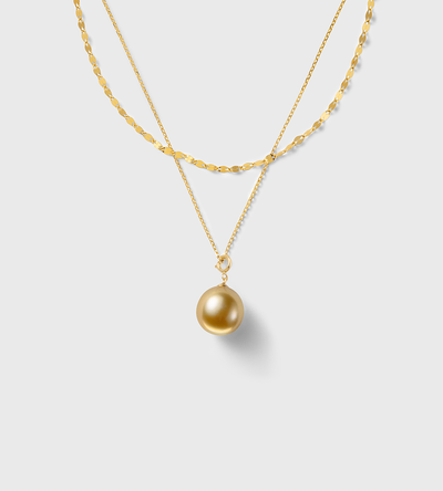 #Pearl Size_10-11mm&&#Material_18K Solid Gold&&#Guild Gem Lab Certificate_With(Wait 14 Days)