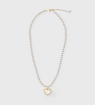 #pendant material_White Mother of Pearl
&&#chain_beaded chain