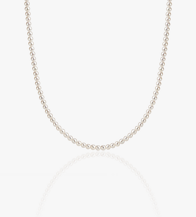 #Pearl Grade_aaa 
&&#Pearl Size_3-4mm 
&&#Accessory Materials_18K Solid Gold