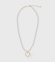 #pendant material_White Mother of Pearl
&&#chain_beaded chain 