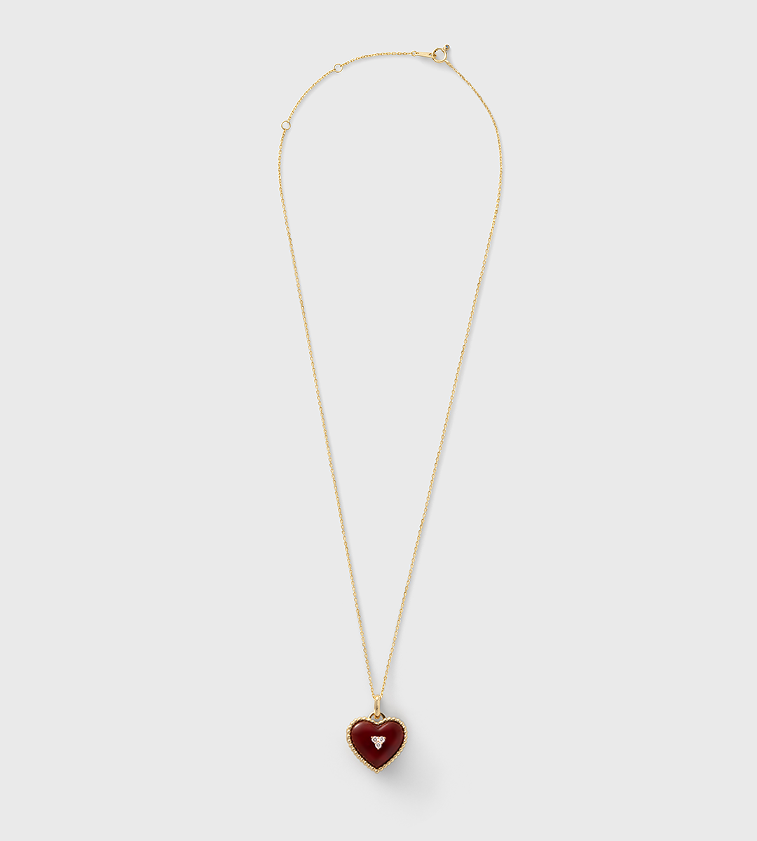 #pendant material_Red Agate
&&#chain_plain chain 
