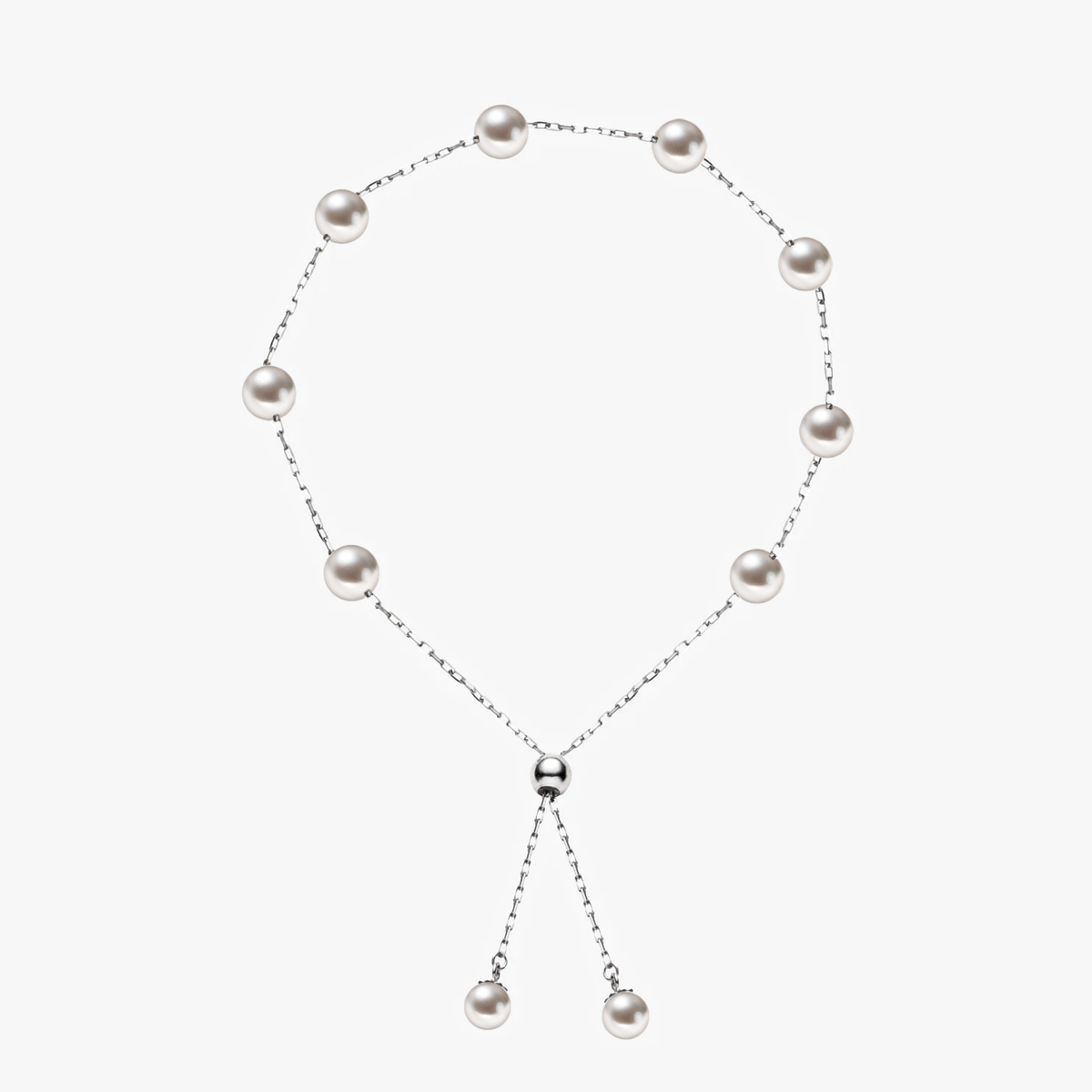 5mm Aurora Pearl Bracelet High Luster 18K Gold by Gingiberi