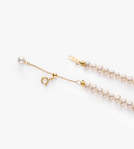 #material_18K Solid Gold+aurora pearl