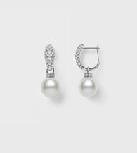 #Metal Color_White Gold&&#Pearl Size_9-10 mm