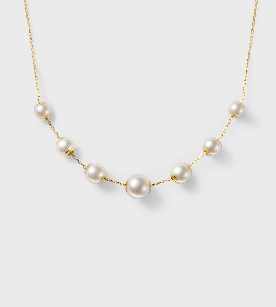 beige✕pearlネックレス Convertible Akoya Seawater Pearl Necklace – Elegant & Affordable