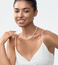 #Pearl Grade_aaa 
&&#Pearl Size_4-5mm 
&&#Accessory Materials_Sterling Silver
