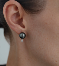 #Metal Color_White Gold&&#Fits pearl size_9.5-11.5mm