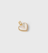 #pendant material_White Mother of Pearl
&&#chain_free gold vermeil chain