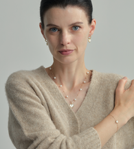 #pendant material_White Mother of Pearl
&&#chain_the starry night chain